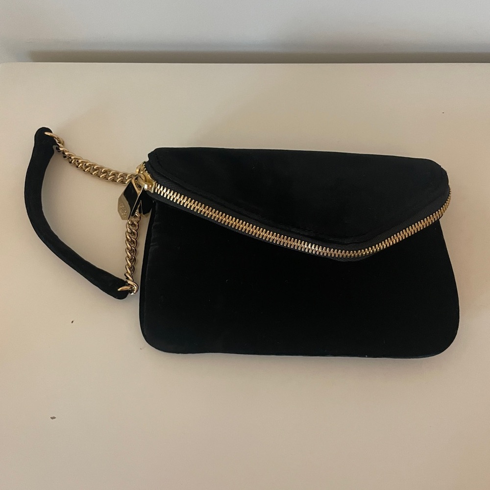 Henri Bendel Black Clutch